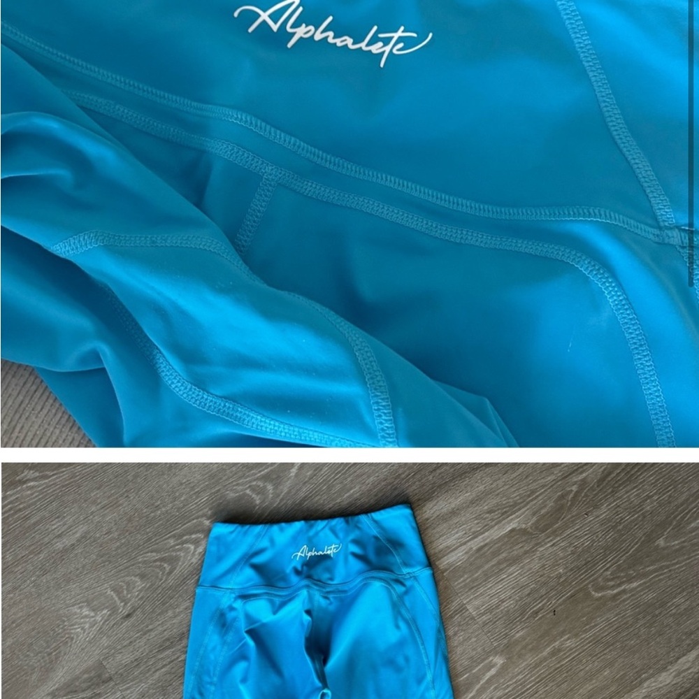Alphalete Vibrant Teal Leggings